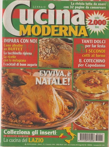 Rivista cucina moderna gennaio - moderna,