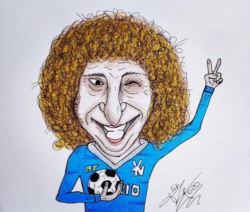 🩵10⚽️10🩵Caricatura